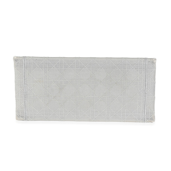 Christian Dior Grey Canvas Cannage Medium Book Tote - Picture 5 of 7